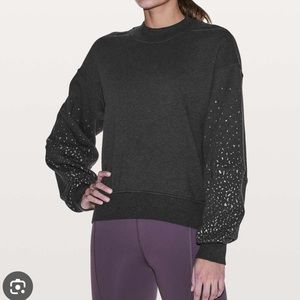 Lululemon x soulcycle to the beat sweatshirt